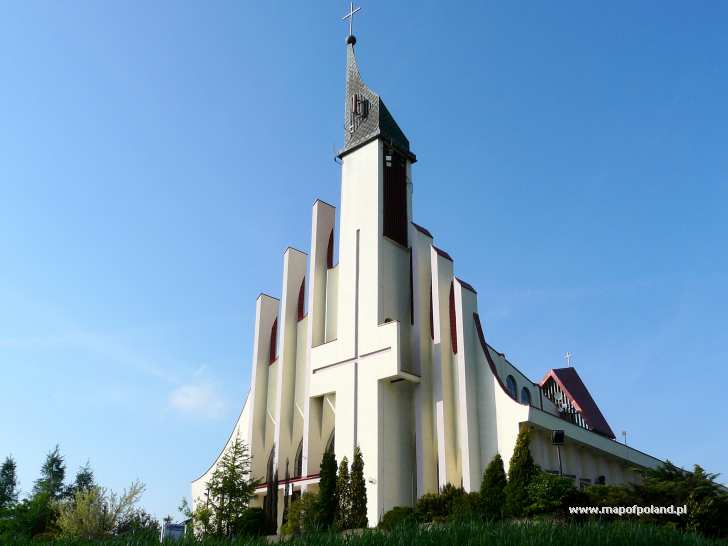 Kościół P.w. Niepokalanego Serca Najświętszej Maryi Panny - Łaziska Górne