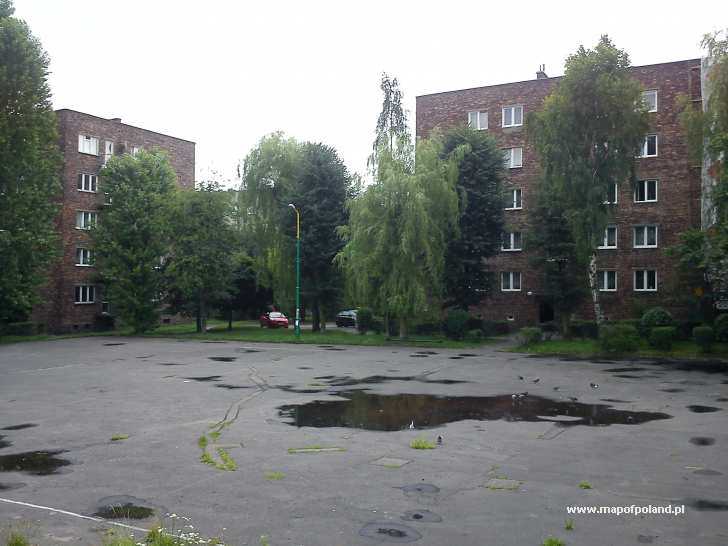 Osiedle przy Ulicy Wagowej w dzielnicy Kazimierz Górniczy w Sosnowcu