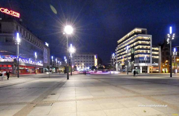 Rynek nocą w Katowicach - Katowice - zdjęcie 319/543