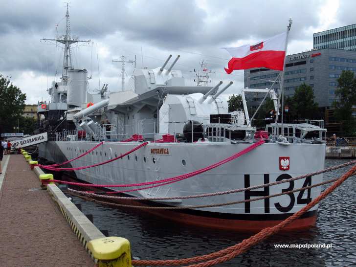 ORP "Błyskawica" W Gdyni - Zdjęcie 1068/1973